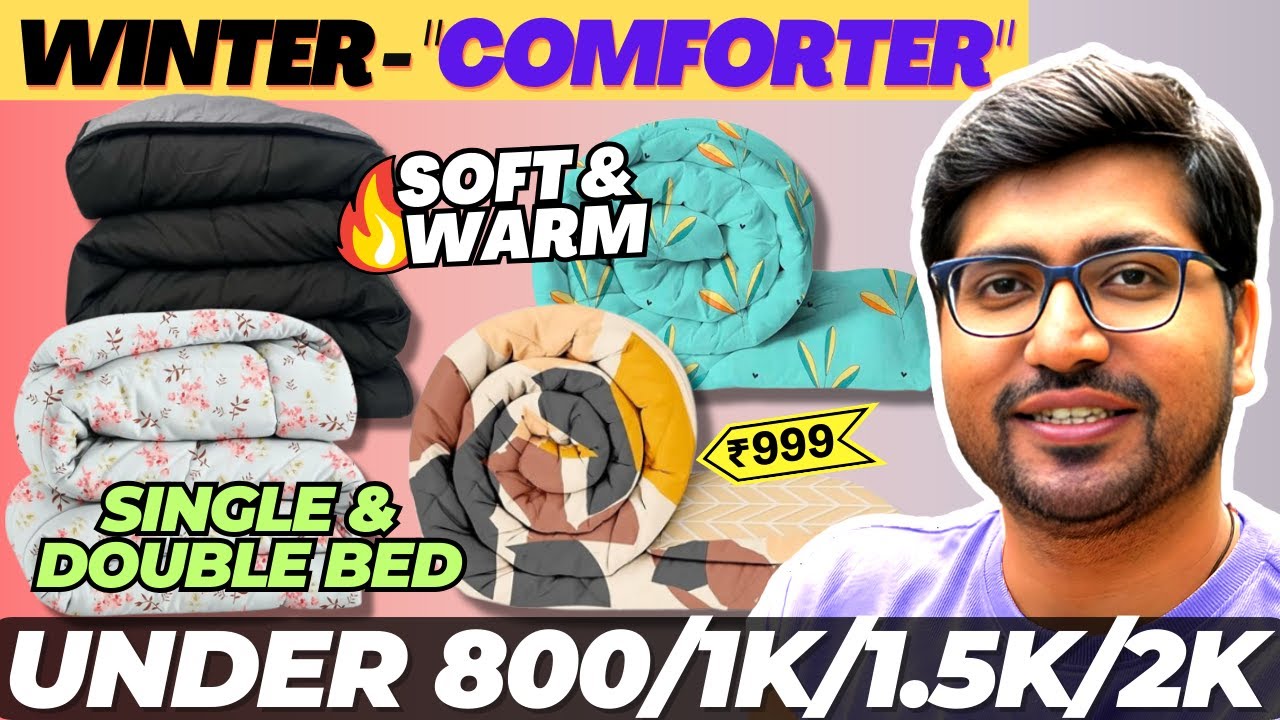 2026's Best Comforters Blanket In India🔥Best Comforter For Heavy Winter🔥Best Comforters In India