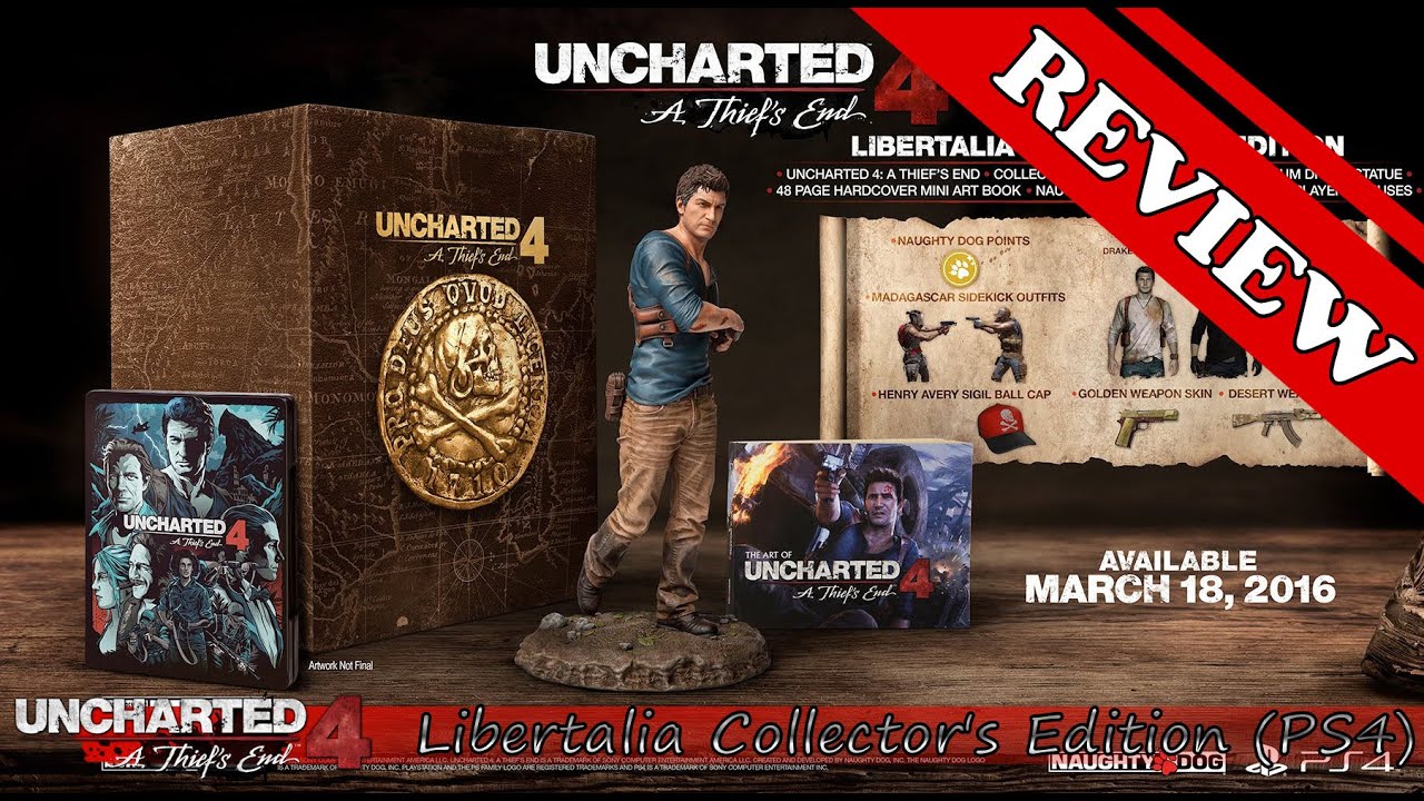 Uncharted 4: Libertalia Collectors Edition Review [German/Deutsch]