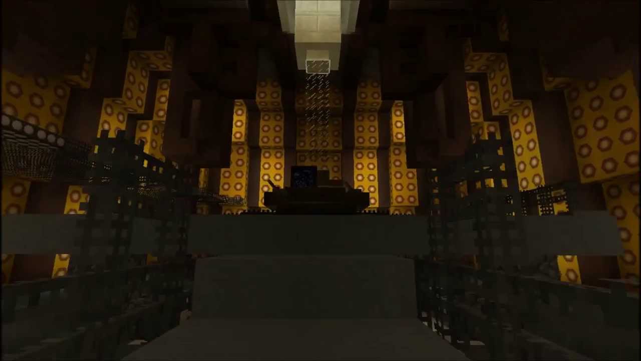 Tenth doctor's Tardis - Minecraft 1.6 [Resource pack]