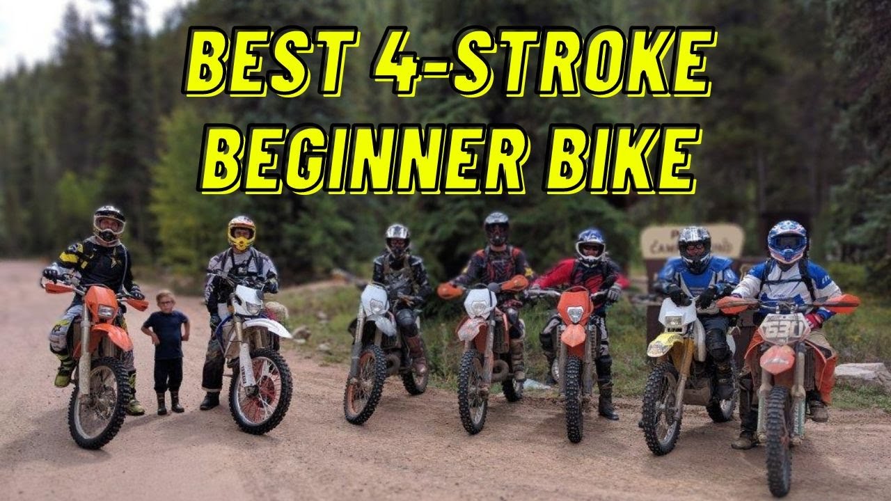 Best 4 Stroke Dirt Bike For Beginners: Based On Your Size & Budget
