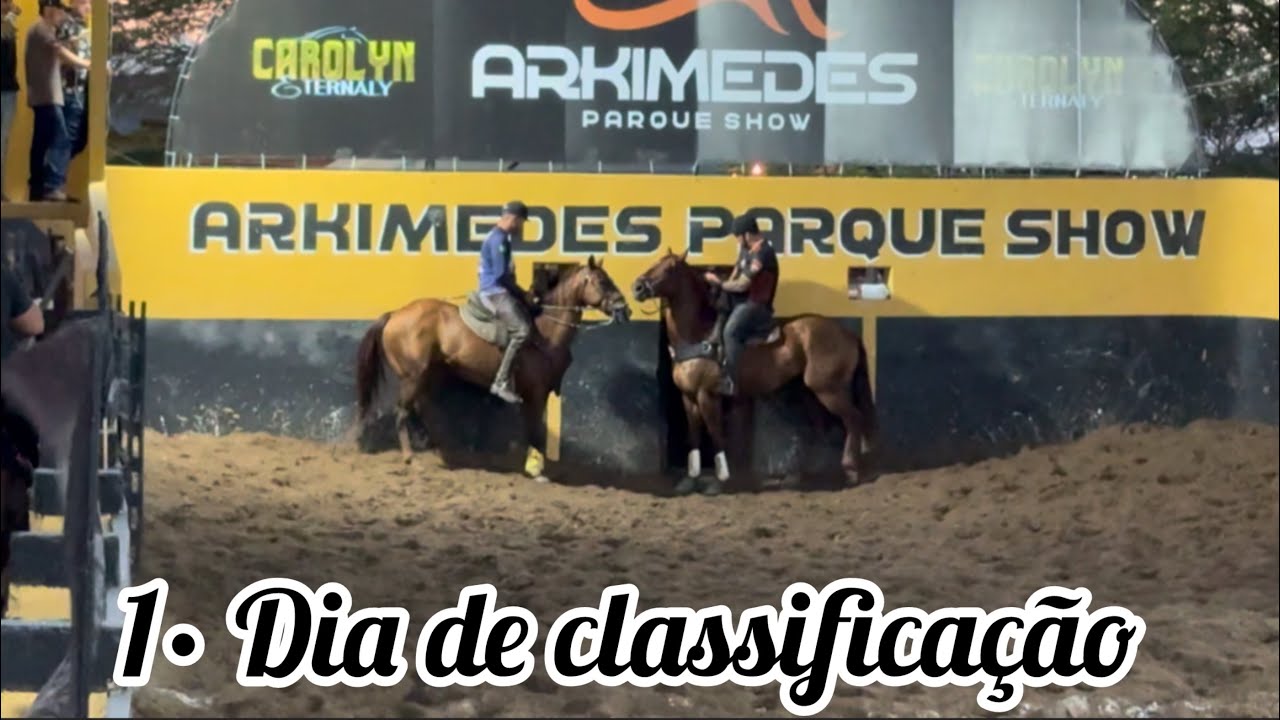 COMEÇOU 1• DIA DE CLASSIFICAÇÃO NO ARKIMEDES PARQUE SHOW | OLIVEDOS PB