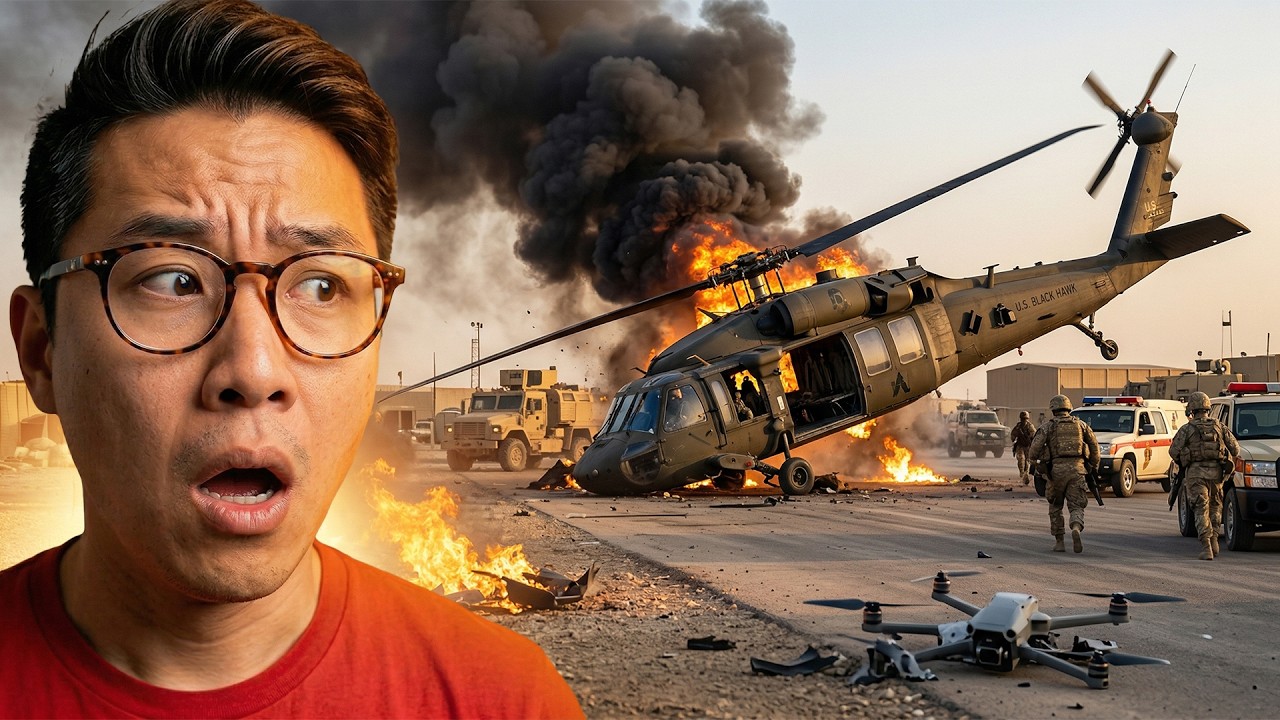 Drone Strike Targets U.S. Black Hawk at Baghdad Base &mdash; Nobody is Safe
