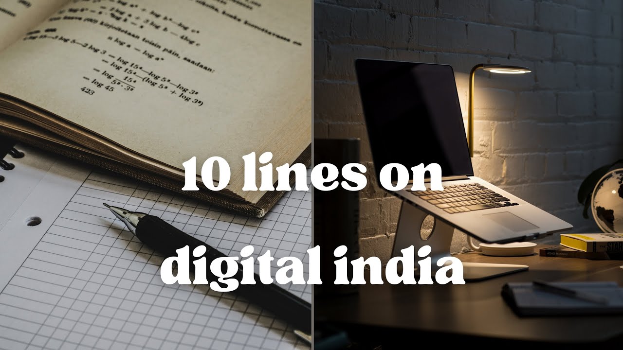10 lines on digital india