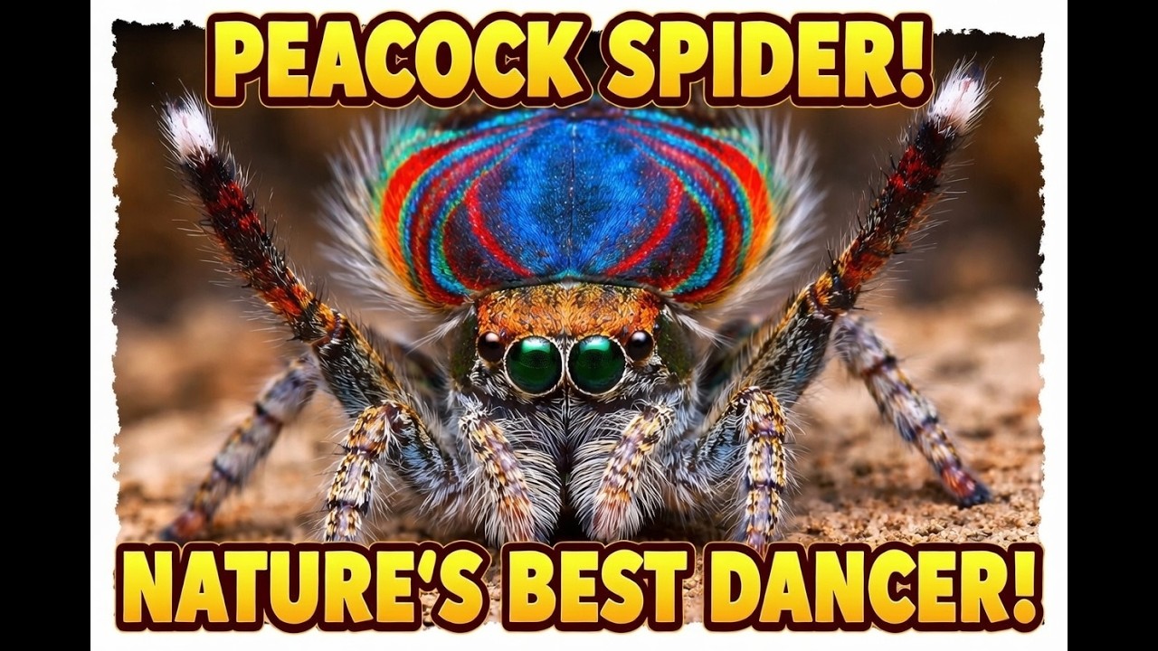 Peacock Spider: The Smallest Showman in the Wild