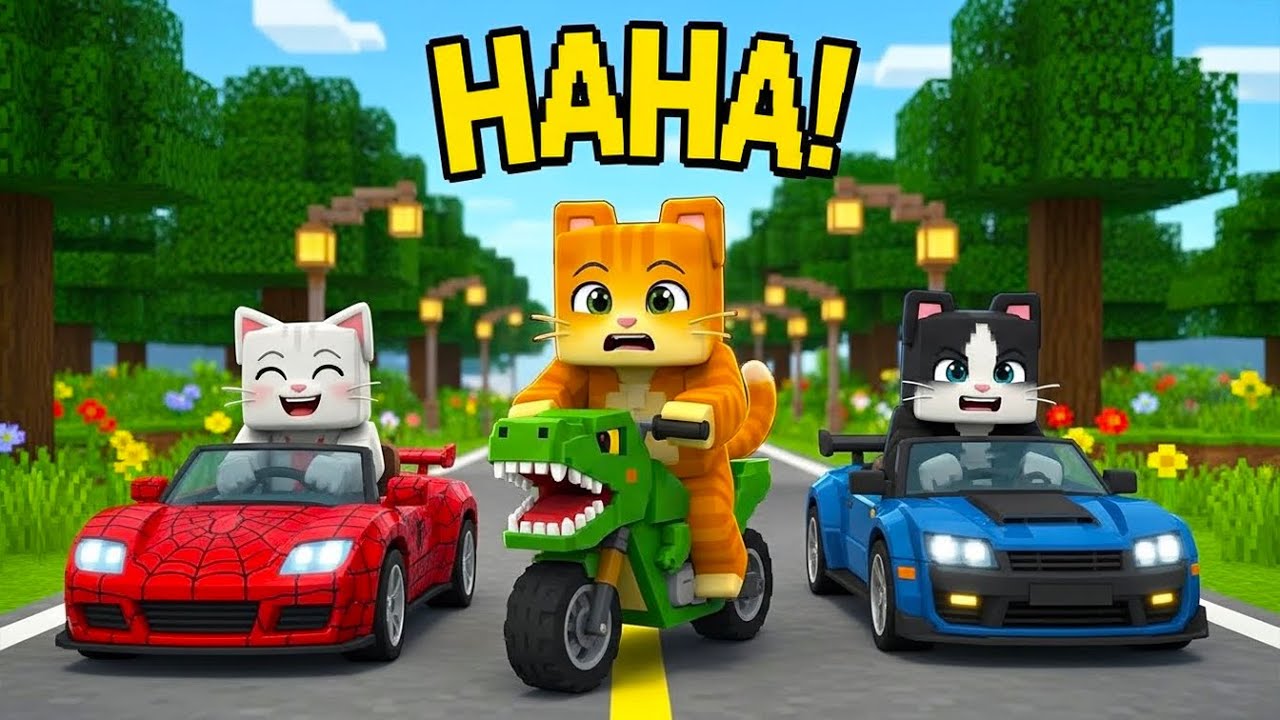 Ginger Was Mocked During a Race 😢 Friends Laughed at Him | Ginger Minecraft  Story