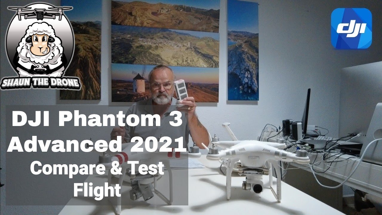 DJI Phantom 3 Advanced Tutorial 2021 | Compare Standard & Advanced | Test Flight #shaunthedrone