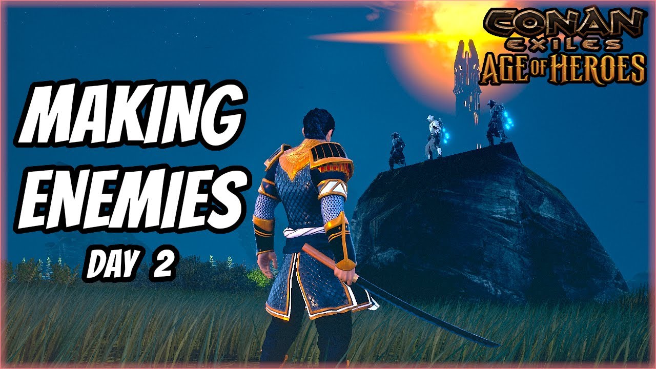 Making Enemies with ALPHA CLANS as a SOLO - Conan Exiles