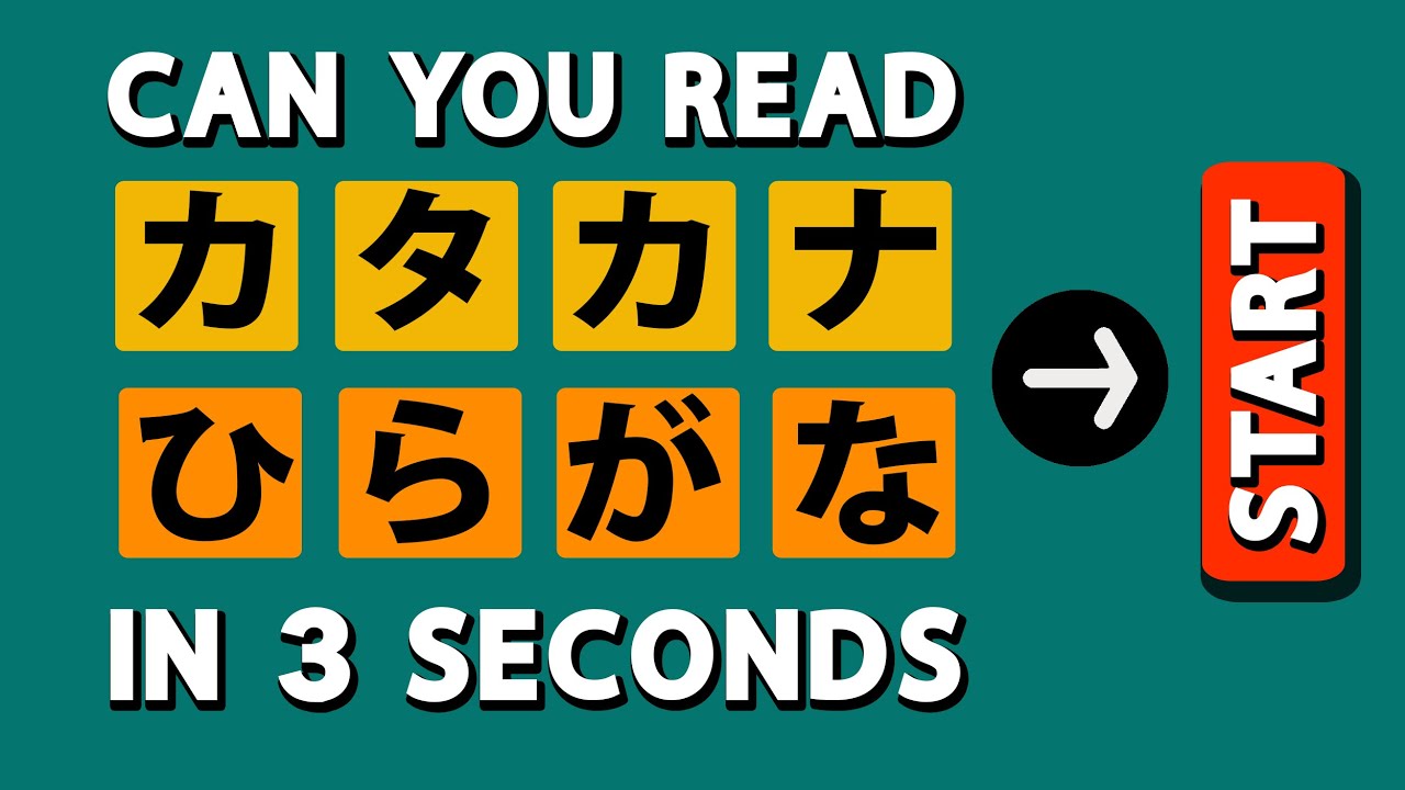 Hiragana and Katakana Quiz | Learn Japanese