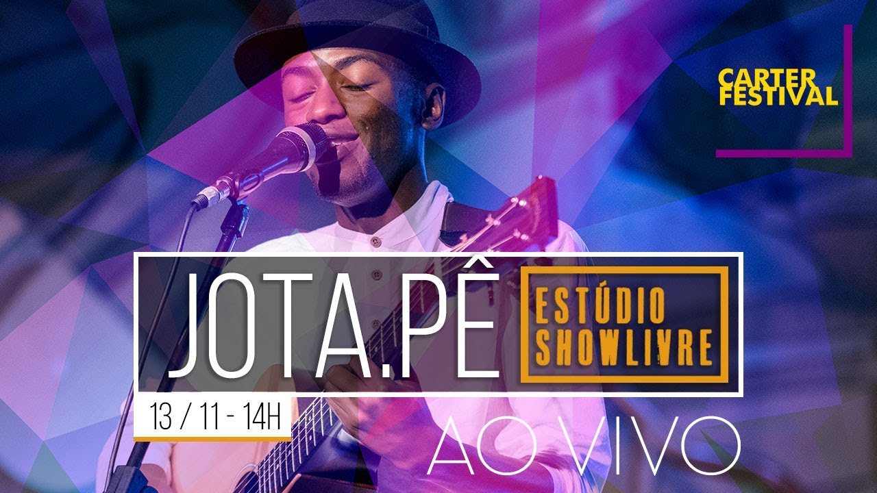 Jota.Pê no Estúdio Showlivre por Carter Festival - Ao Vivo