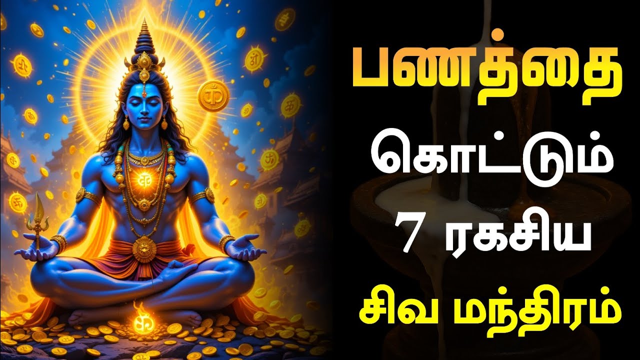 🔱 உங்களை கோடீஸ்வரனாக 💸 ஆக்க போகும் 7 ரகசிய சிவ மந்திரம் | Shiva Wealth Mantras in Tamil