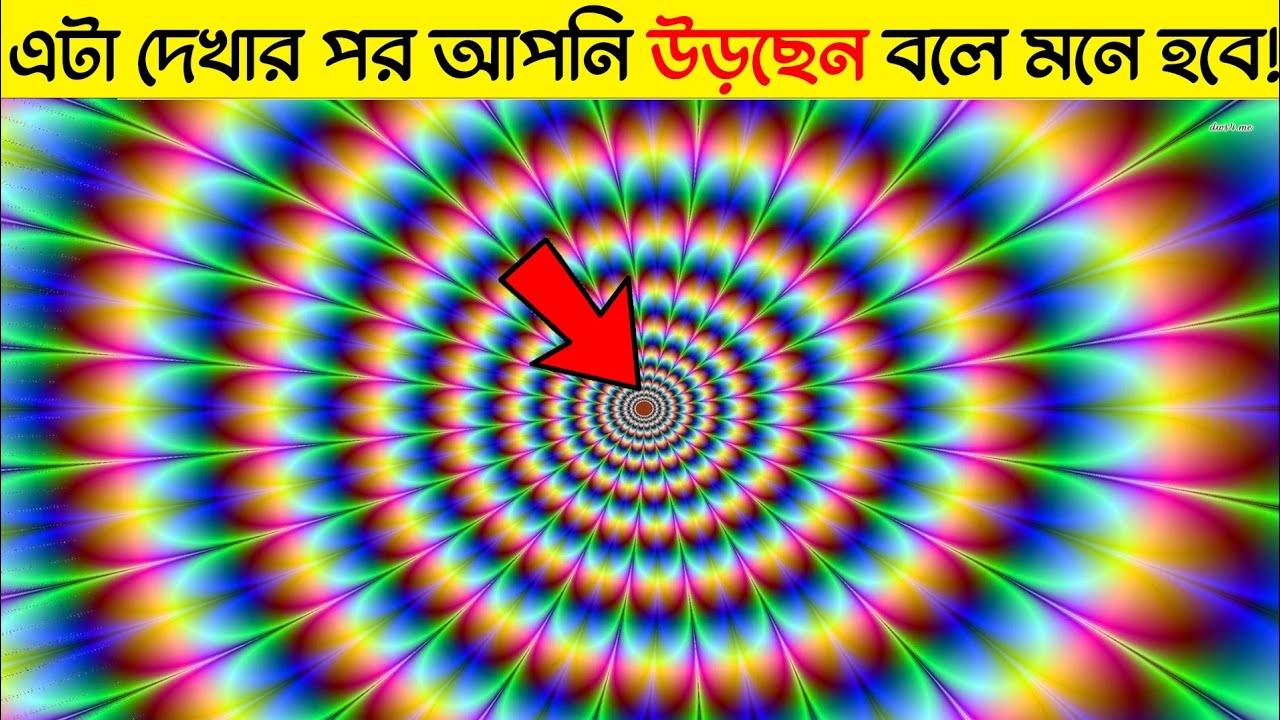 [৫ম পর্ব]এই illusion টি দেখার পর আপনি উড়বেন | Optical Illusions that  FEELS LIKE YOU'RE FLYING!