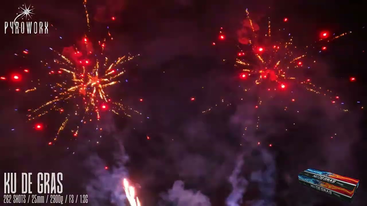 KU DE GRAS by pyroworx at Showtime Fireworks