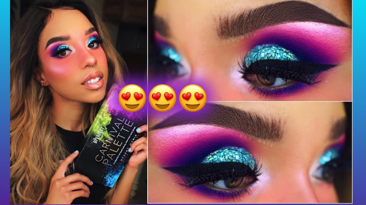 P.P. Face Charts Recreation | Quickie Tut | Ft. Stacey Marie Carnival Palette