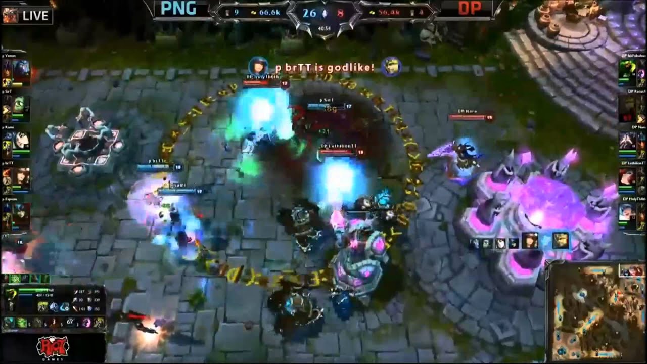 International Wildcard Tournament - paiN brTT Penta Kill