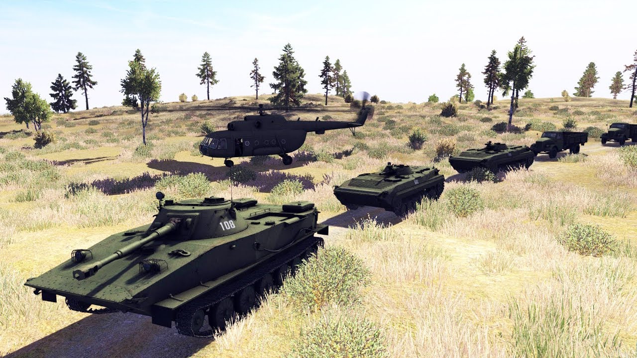 COLD WAR - US Army & Soviet Tanks Battle in Big City | Men of War: Assault Squad 2 Cold War Gameplay