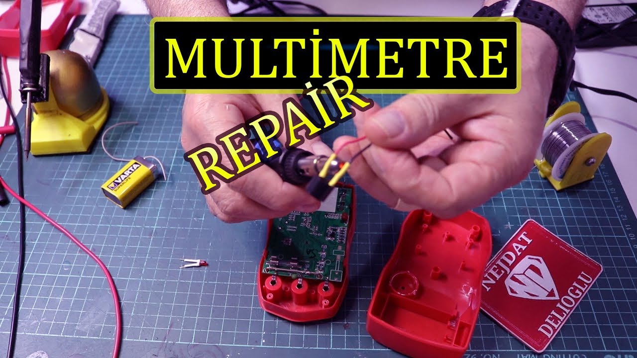 Multimetre tamiri  Nasıl Yapılır?| Avometre  buzzer Tamiri Nasıl Yapılır?