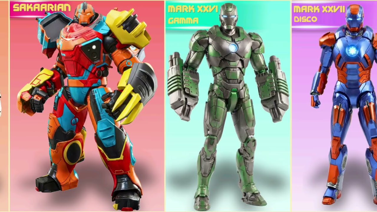 Every Iron Man Armor | Tony Stark's Iron Man Suit 
