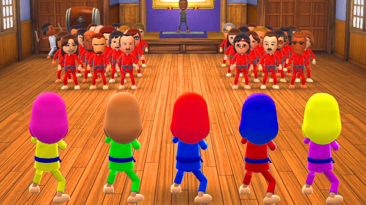 Wii Party U -Dojo Domination Play as Luna