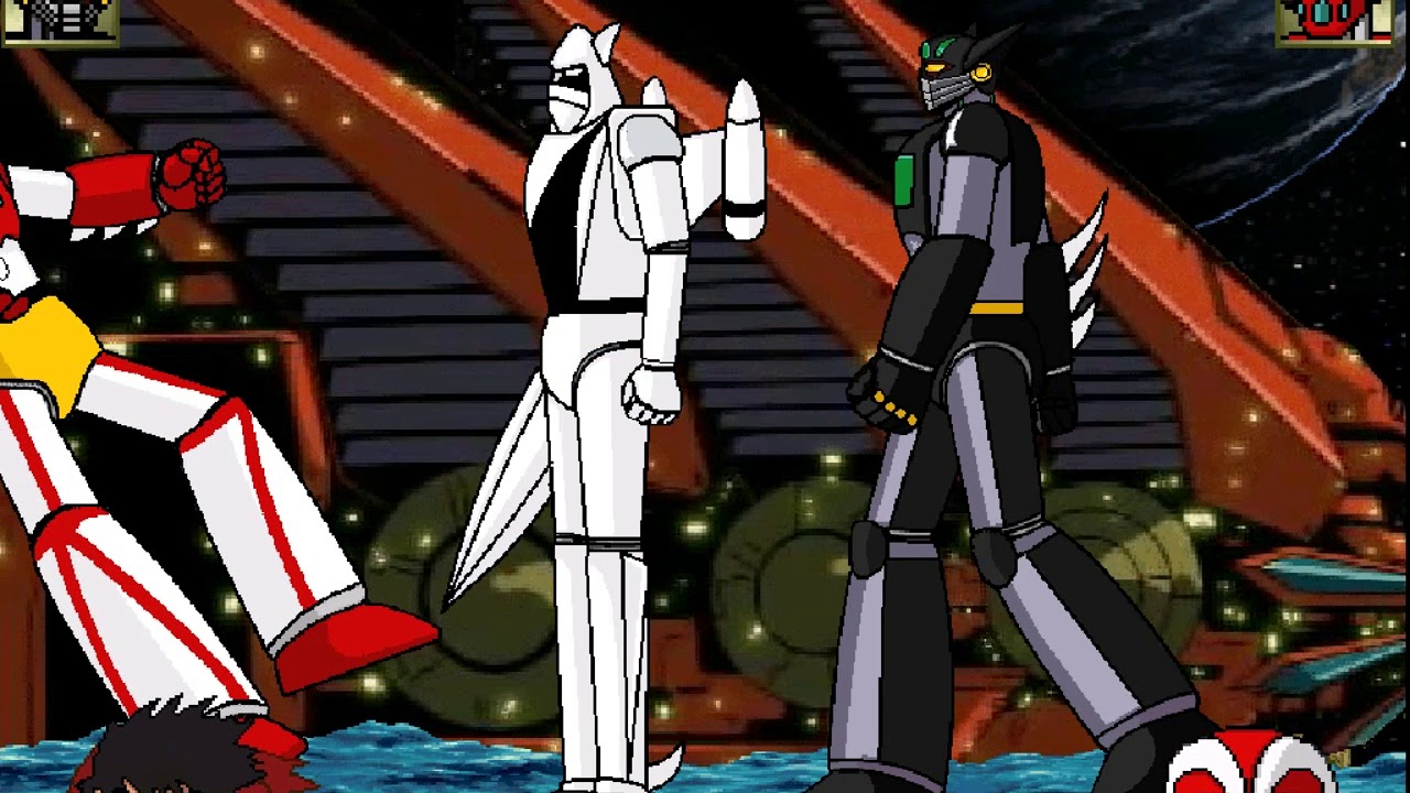 Black Getter vs Getter Robot 1 - black getter mugen test