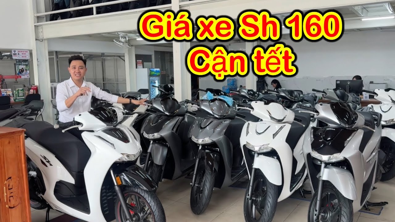 Giá Sh 160 2026 đen xám phiên bản đặc biệt cận tết - Nam hihi