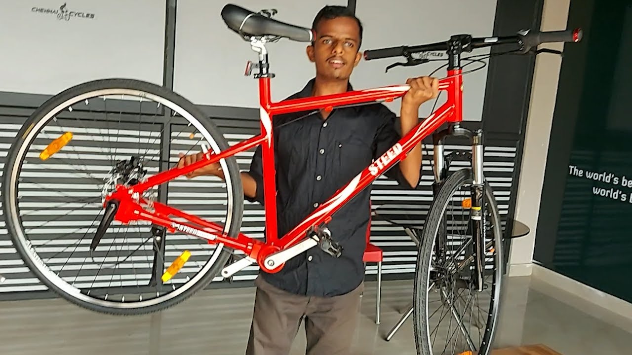 கோவையில்  சங்கிலி இல்லாத  சைக்கிள் |steed chainless bicycle|steed cycles review|steed bicycle tamil
