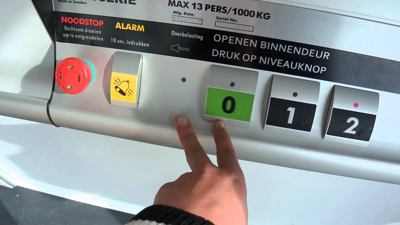 A new Cibes elevator @ My secondary school, Martinuscollege in Grootebroek