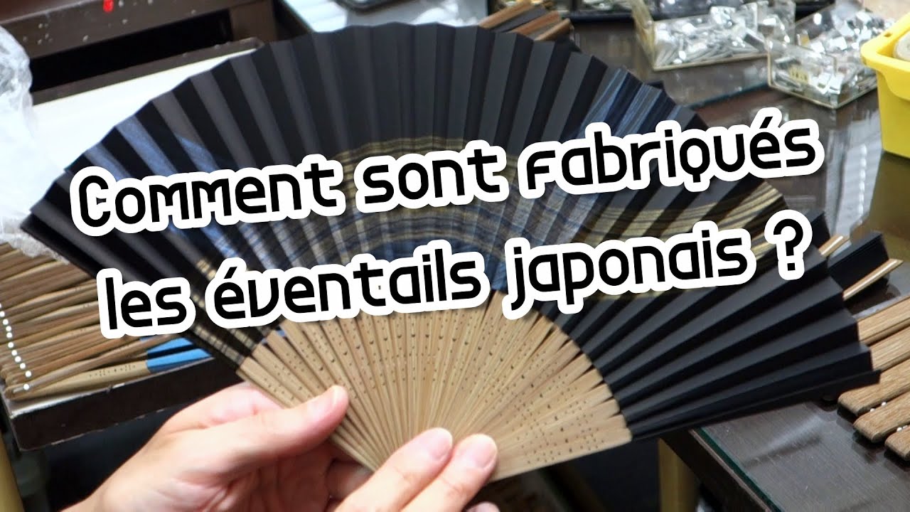 L'art de fabrication des &eacute;ventails japonais - visite de la maison Maisendo de Kyoto