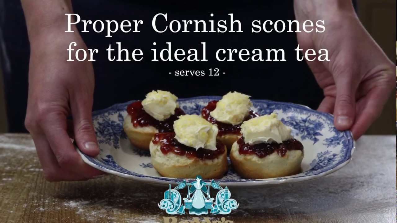 Proper Cornish scones