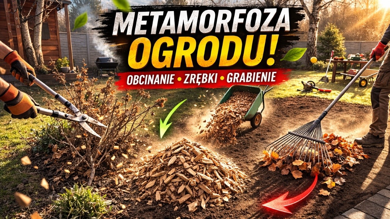 Godzina pracy w ogrodzie = ogromna zmiana !!!