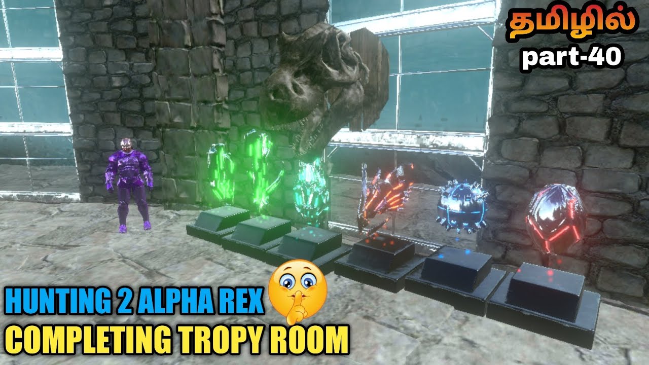 Ark Survival Evloved |Ark Survival Gameplay | Completing Tropy Room In Tamil |Jinesh Gaming |part-40