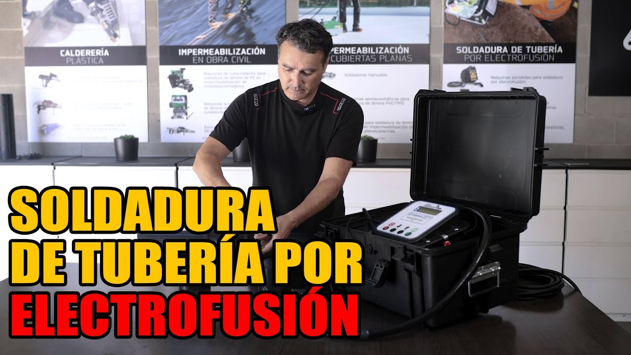✅ 👉🏻 Soldadura por Electrofusión - Máquinas para Proyectos de Agua y Gas 👈🏻 ✅