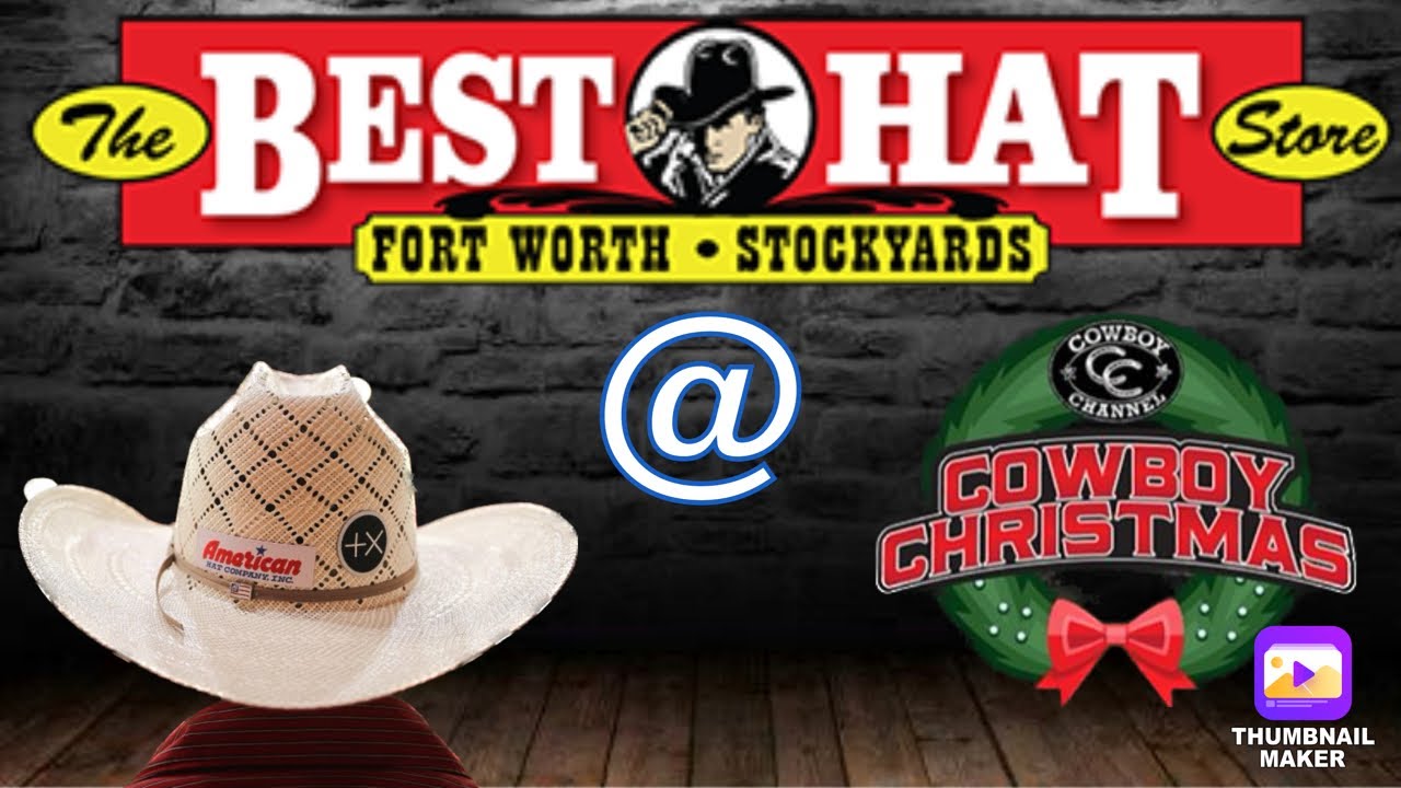 The best hat store at cowboy Christmas
