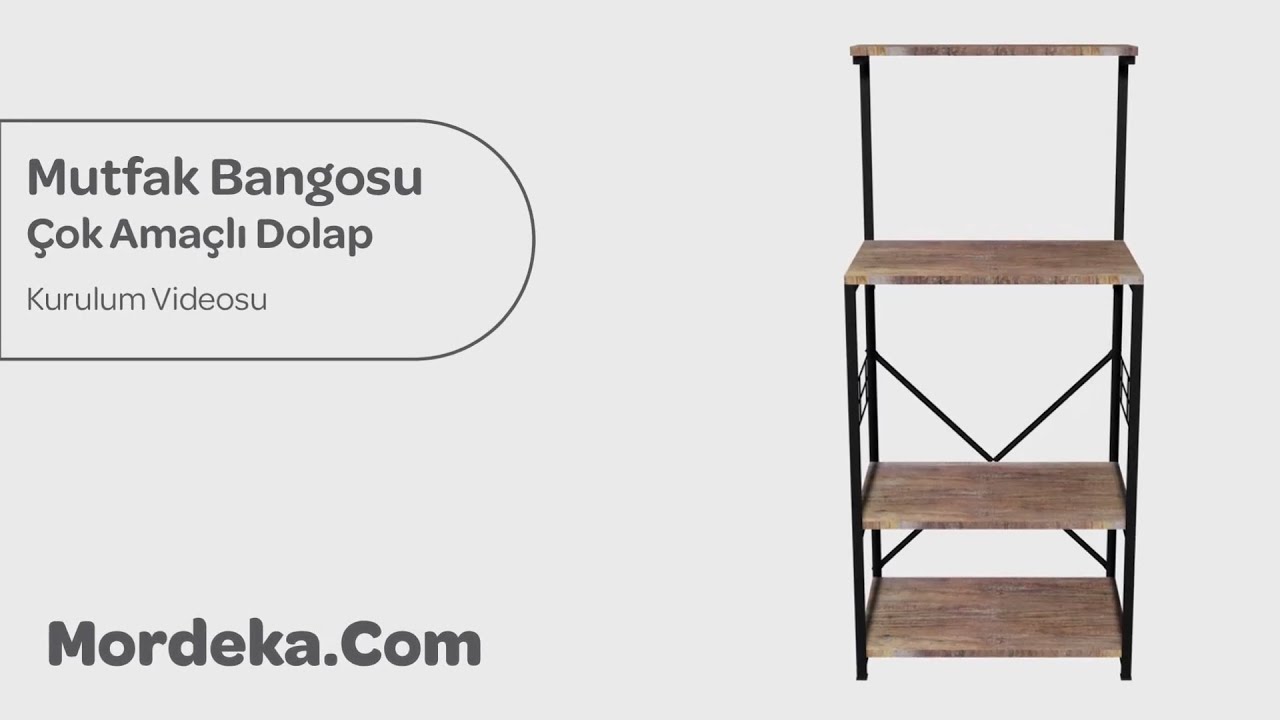 MORDEKA Mutfak Bangosu Kurulum Videosu