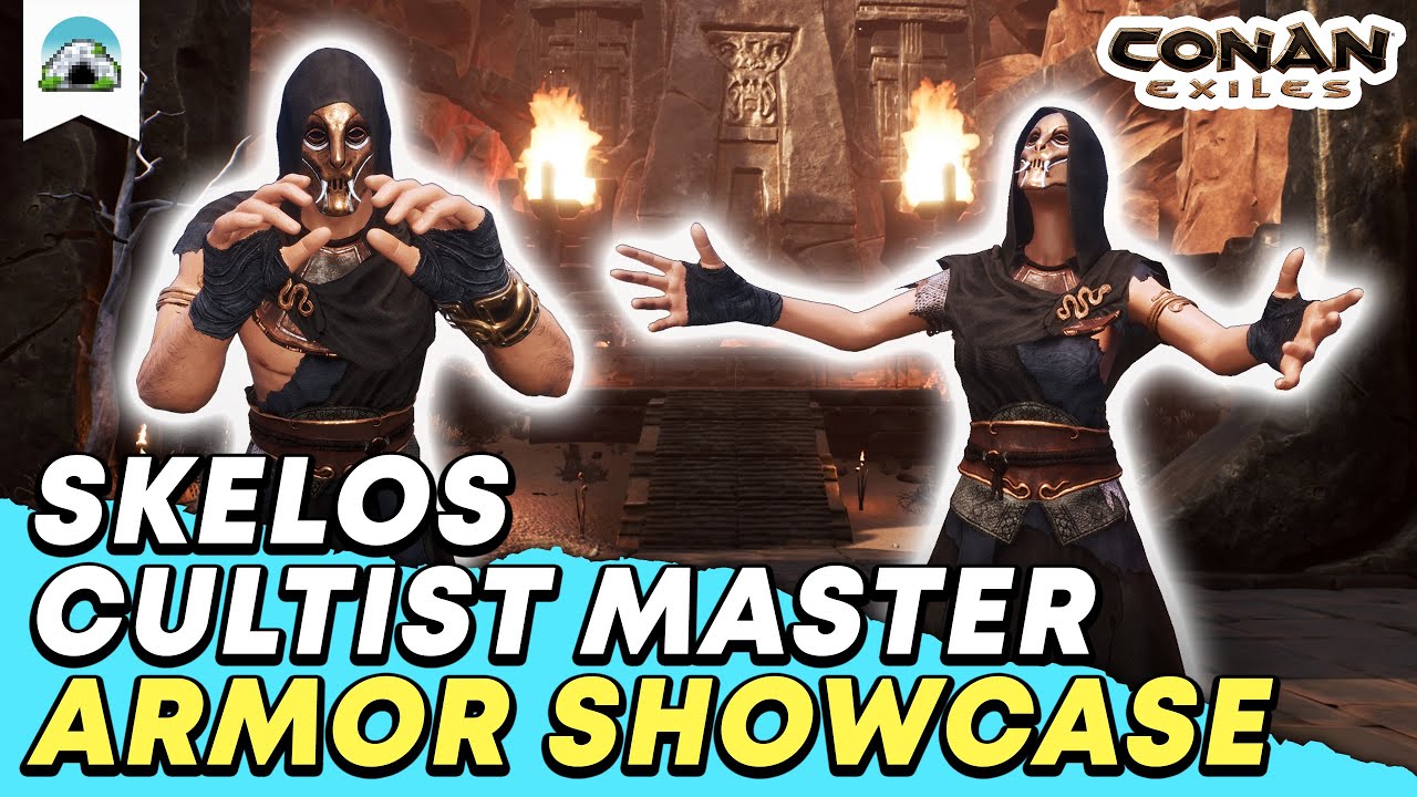 Skelos Cultist Master Armor, Grave Matters Event - Showcase | Conan Exiles