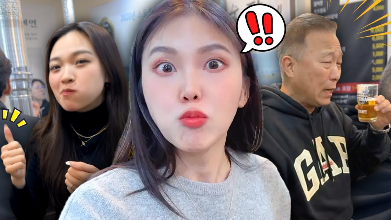 【인생 첫 한국 음식】 한국으로 여행 온 일본 가족이 극찬한 한국 음식은?!