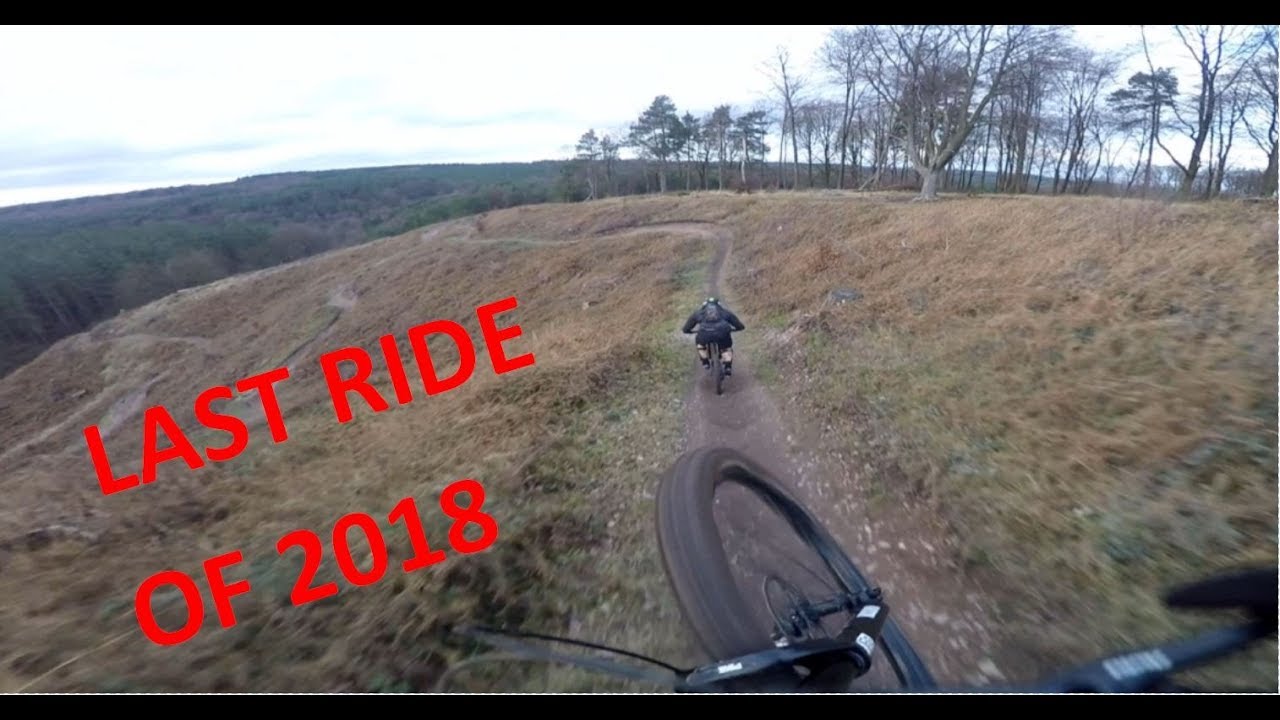 The Final Cannock down- Cannock chase final ride 2018 Red and Black sections- Gimbal- Gopro Hero