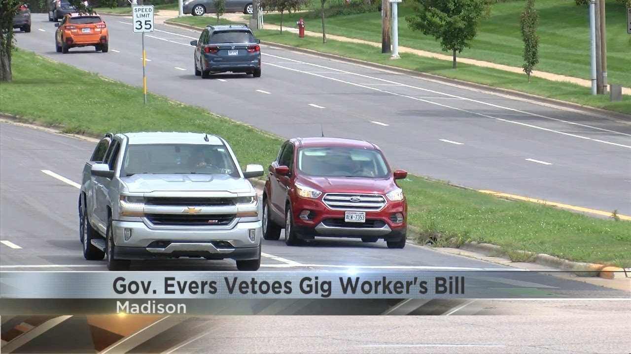 Wisconsin union group shares approval of gig worker bill getting vetoed