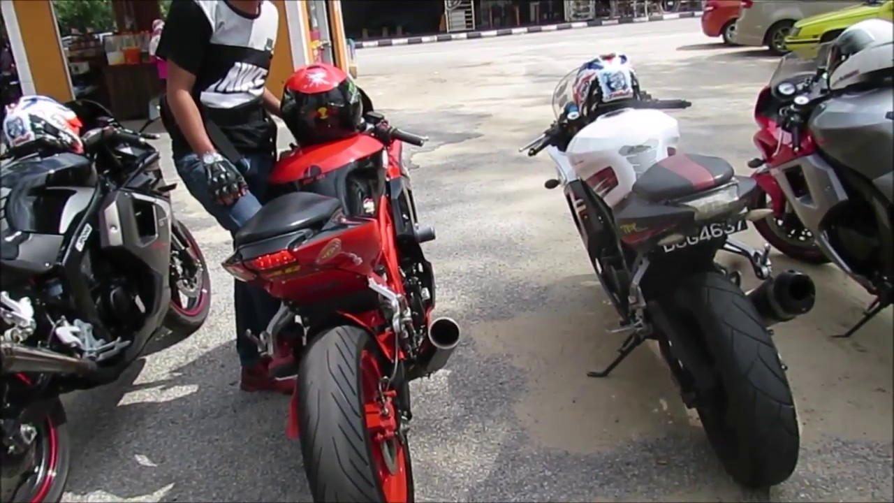 The Loudest exhaust of Naza Blade/Hyosung GT650R