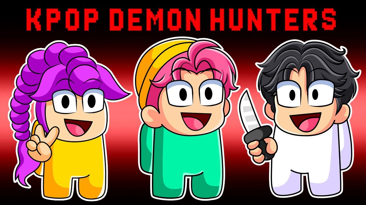 LOS KPOP DEMON HUNTERS juegan AMONG US...