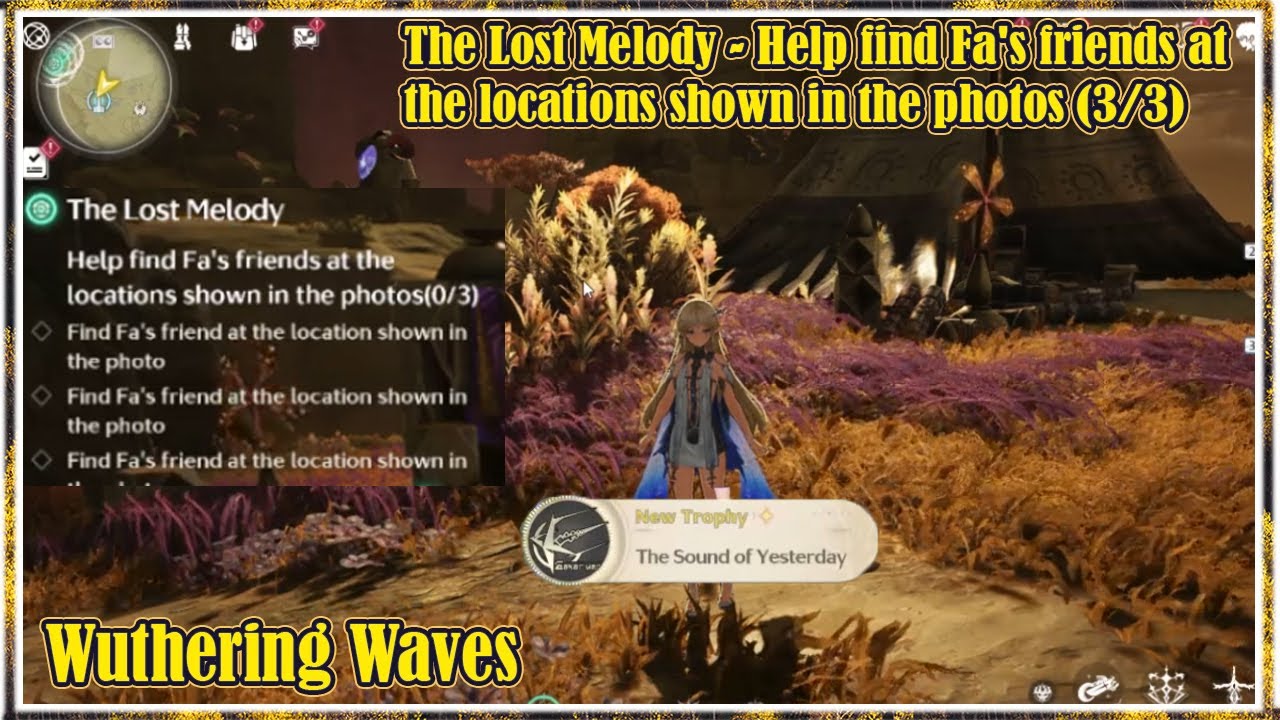 Help find Fa's friends at the locations shown in the photos (3/3) - The Lost Melody | WuWa Vers 3.0