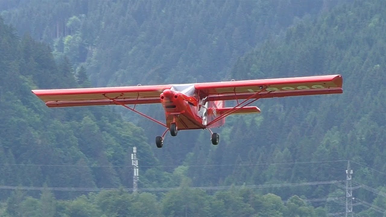 ICP Savannah XL landing and takeoff at Airfield Nötsch | I-B966