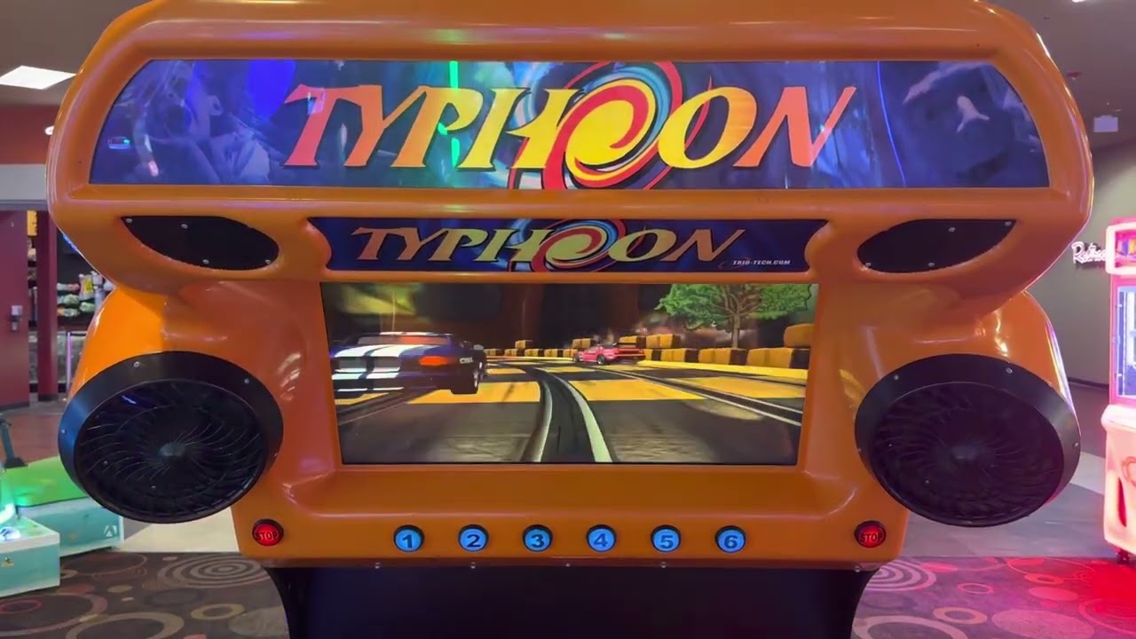 Typhoon Arcade Game at All Star Bowling & Entertainment