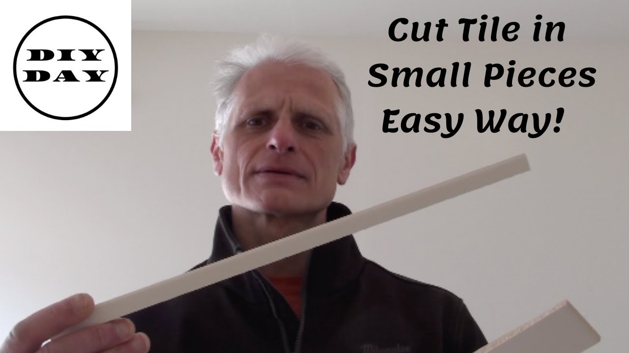 How to cut ceramic tiles in thin pieces (tips and tricks)