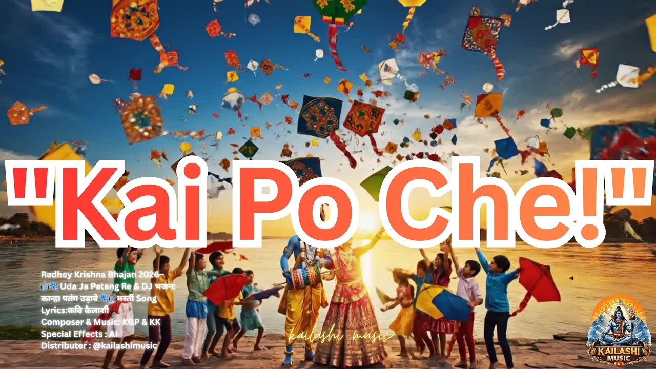 Kai Po Che! 🎧🪁 DJ भजन कान्हा पतंग उड़ावे 🪁🎧 MakarSankranti | Uda Ja Patang Re | @KAILASHIMUSIC