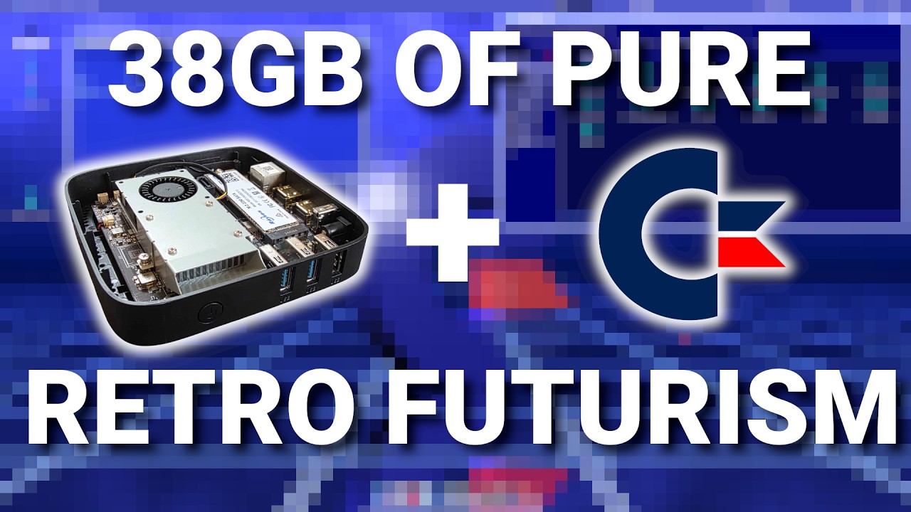 Ретрофутуризм возвращается: первый взгляд на Commodore OS Vision v3