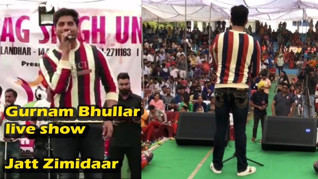 GURNAM BHULLAR LIVE SHOW 2018 ||SANT BABA BHAG SINGH UNIVERSITY 2018 YOUTH FESTIVAL