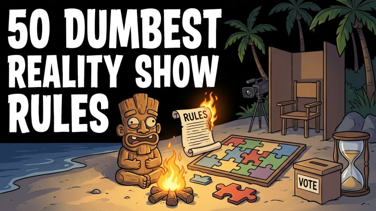 50 Dumbest Rules Reality TV Contestants Must Sign
