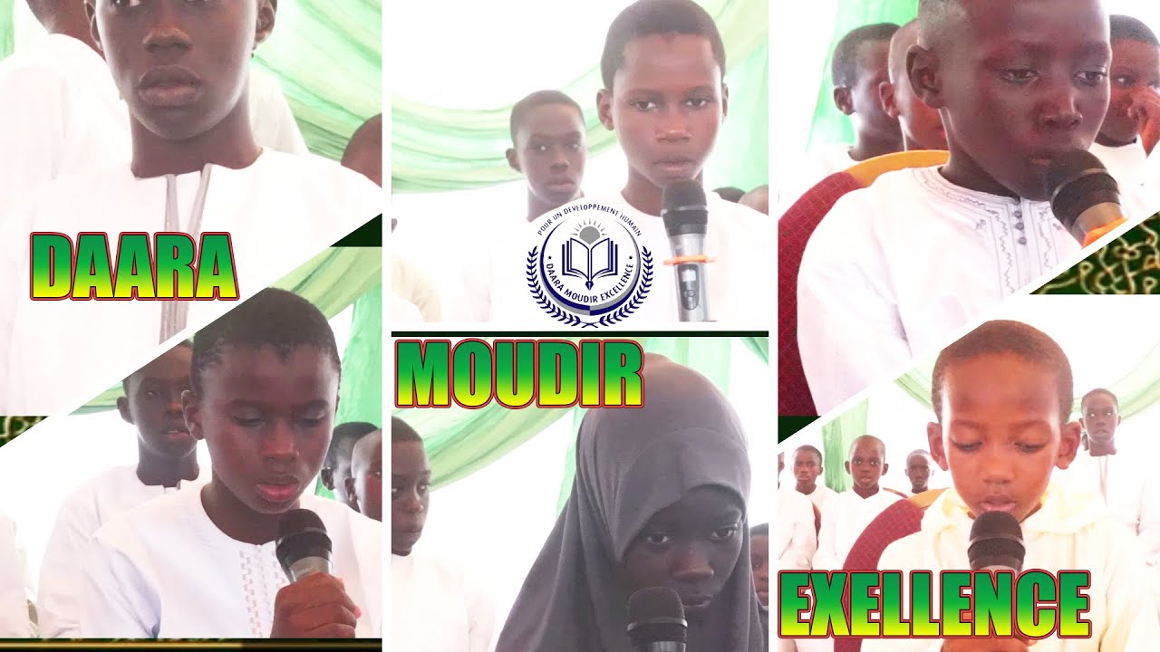 CEREMONIE DE RECITATION DU NOBLE CORAN DES 14 WACC&Eacute;S DAARA MOUDIR  EXELLENCE  MALIKA PLAGE.