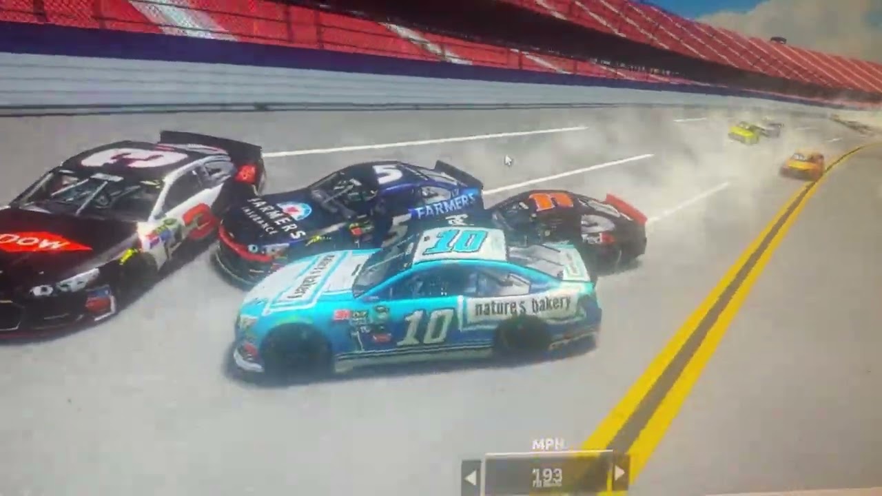 Pummu Talladega Crash Compilation AI.