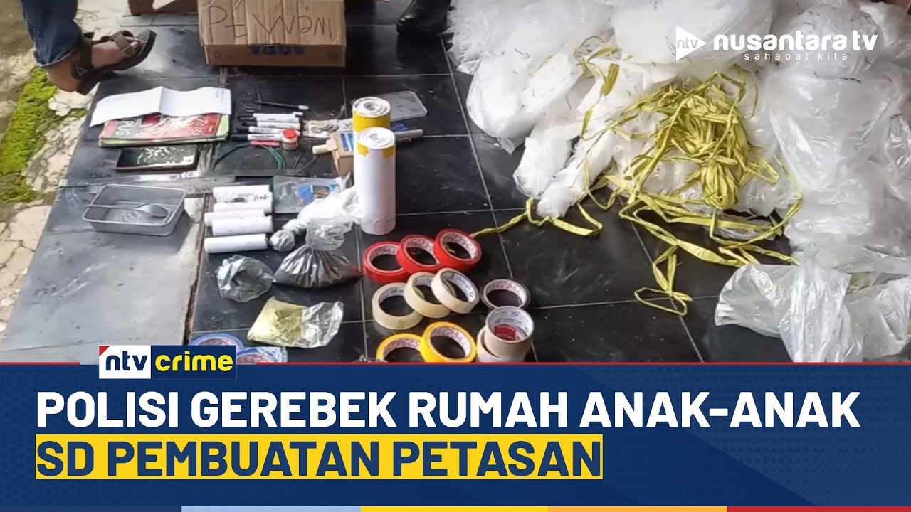 Penyelidikan Polisi di Ponorogo, Anak-anak SD Terlibat Pembuatan Petasan Berbahaya | NTV CRIME